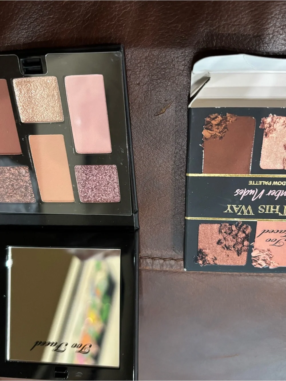 NIB Too Faced Born This Way Warm Ember Nudes Mini Eyeshadow Palette